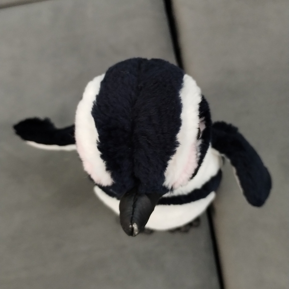 Black & white plush penguin by Wildlife Artist realistic - Picture 11 of 11